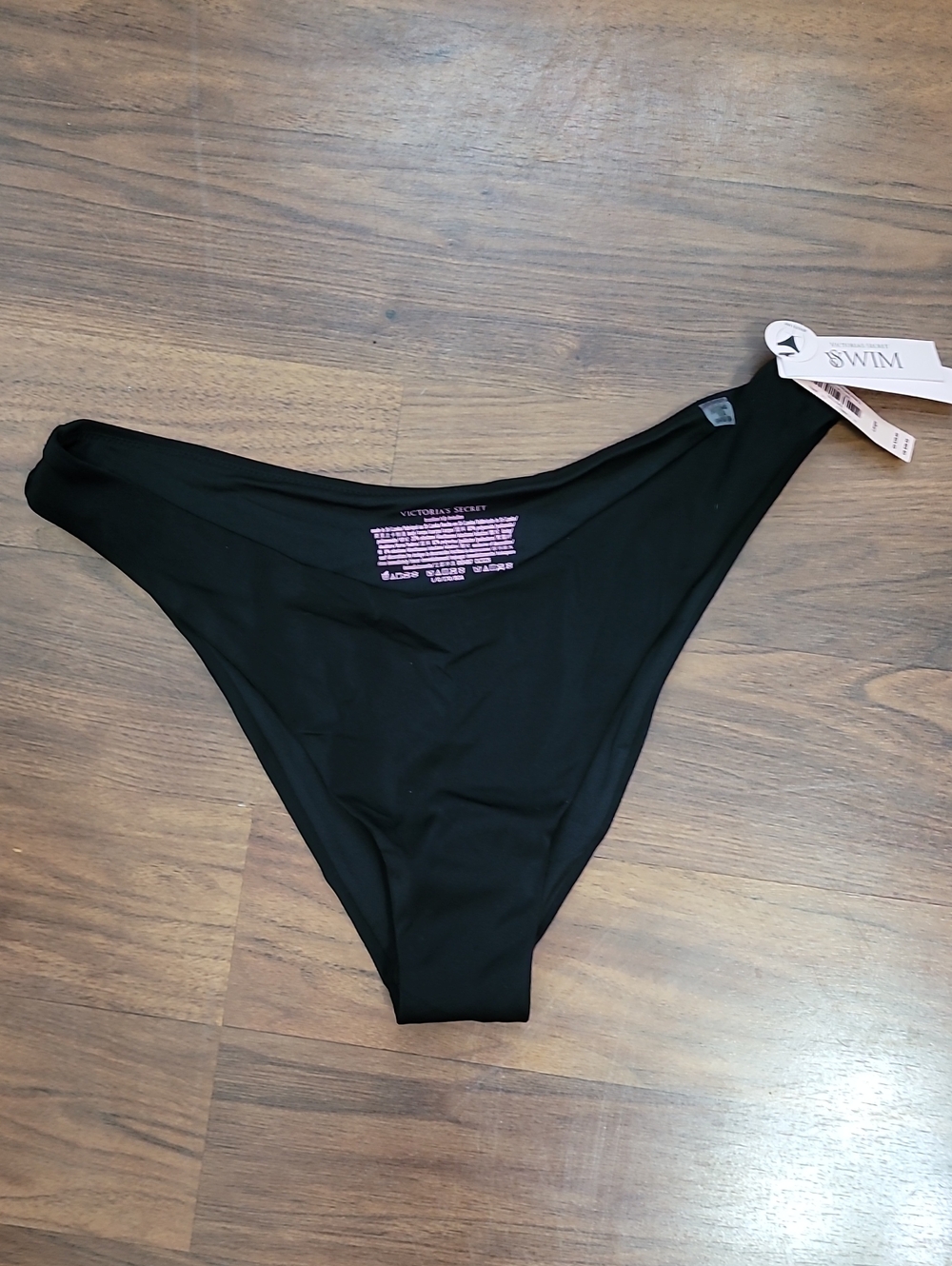 Victoria's Secret Black High-Cut Bikini Bottom